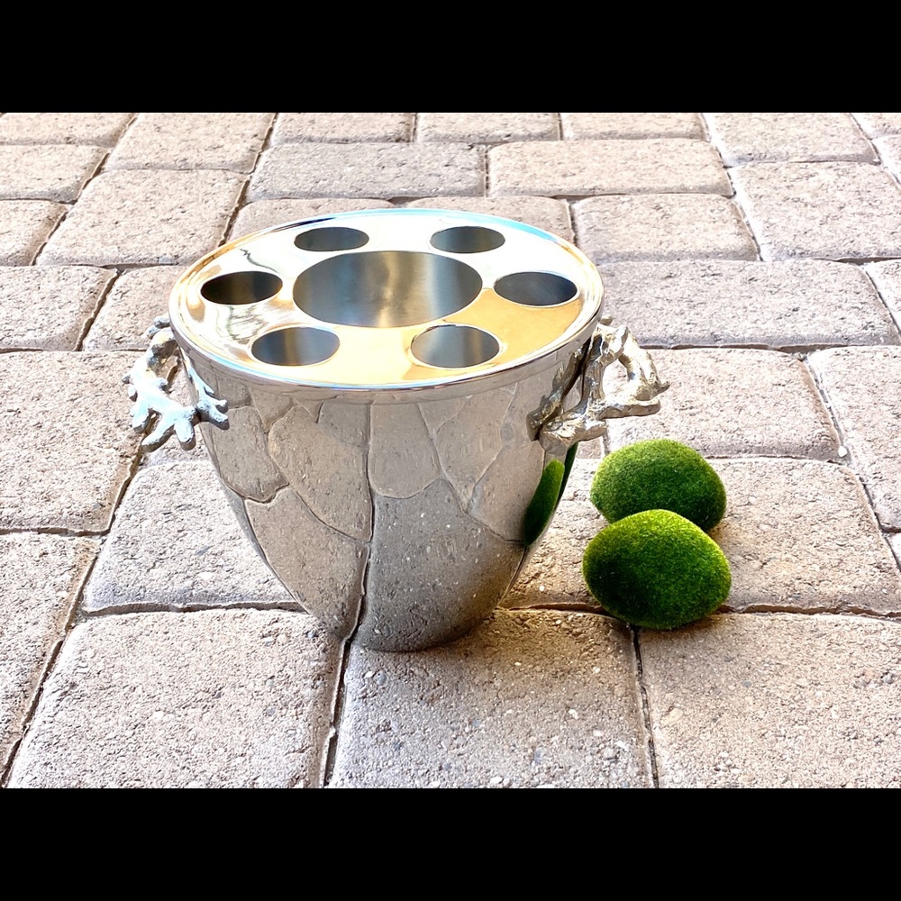 Michael Aram Vodka Service Ice Bucket